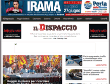 Tablet Screenshot of ildispaccio.com